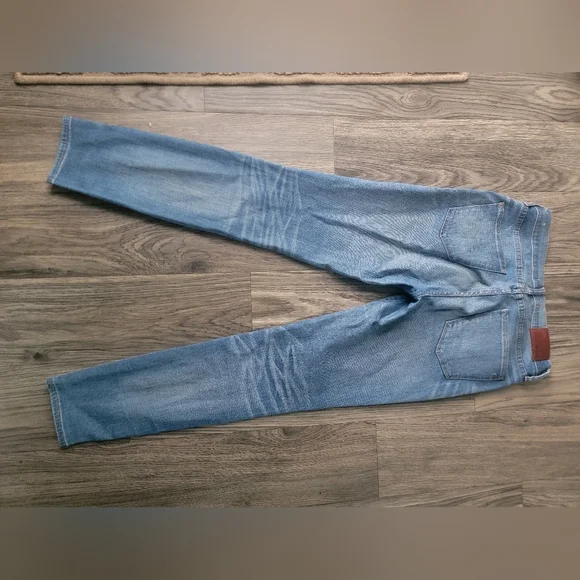 Madewell Blue Skinny Jeans Sleek Fit - Picture 3 of 8